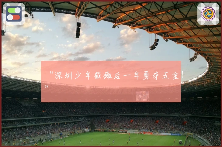 “深圳少年截瘫后一年勇夺五金！”