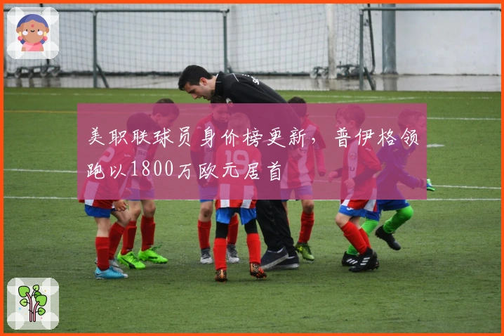 美职联球员身价榜更新，普伊格领跑以1800万欧元居首
